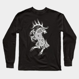 Celtic Elk Rampant Long Sleeve T-Shirt